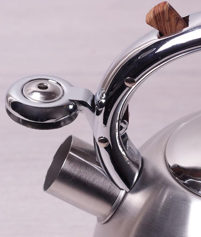 Чайник Kamille Whistling Kettle 2л из нержавеющей стали со свистком