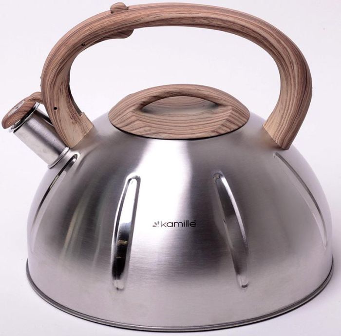 Чайник Kamille Whistling Kettle 5л из нержавеющей стали со свистком