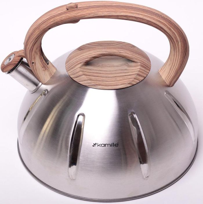 Чайник Kamille Whistling Kettle 5л из нержавеющей стали со свистком