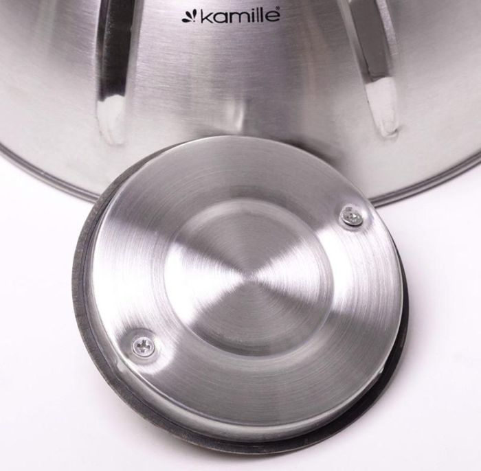 Чайник Kamille Whistling Kettle 5л из нержавеющей стали со свистком