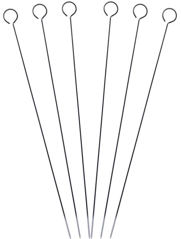 Набор 6 шампуров угловых Kamille "Скаут" 40-см