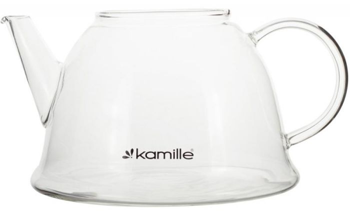 Чайник стеклянный заварочный Kamille 800мл со съемным ситечком (0784s)