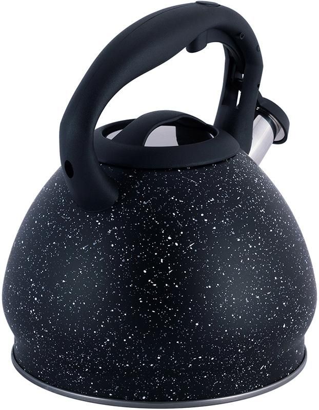 Чайник Kamille Whistling Kettle Marble 2.7л из нержавеющей стали со свистком