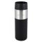 Термокружка Kamille Cortado 420мл, нержавеющая сталь, черный