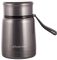 Термос пищевой Kamille Silver, 530мл из нержавеющей стали, серебряный