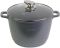 Кастрюля Kamille Landes Grey 10л с литыми алюминиевыми ручками
