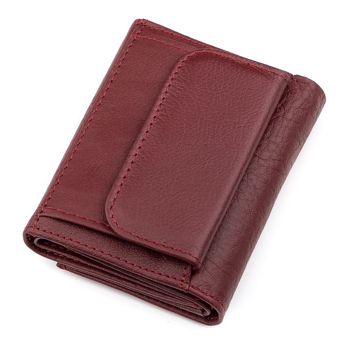 Кошелек ST Leather 18324 (ST440) кожа Бордовый