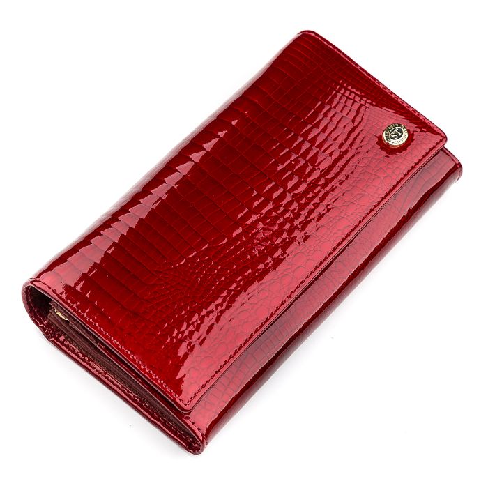 Кошелек женский ST Leather 18423 (S6001A) очень красивый Красный