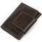 Кожаная визитница GRANDE PELLE 11410 Темно-коричневый