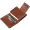 Кожаная визитница GRANDE PELLE 11411 Коричневый