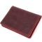 Кожаная визитница GRANDE PELLE 11486 Бордовый