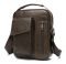Кожаная мужская сумка Vintage 20095 Коричневая