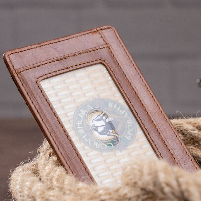 Кредитница Vintage 14930 Коричневая