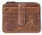Кредитница Vintage 14933 с монетницей Коричневая