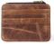 Кредитница Vintage 14933 с монетницей Коричневая