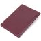Матовая кожаная обложка на паспорт GRANDE PELLE 11482 Бордовый