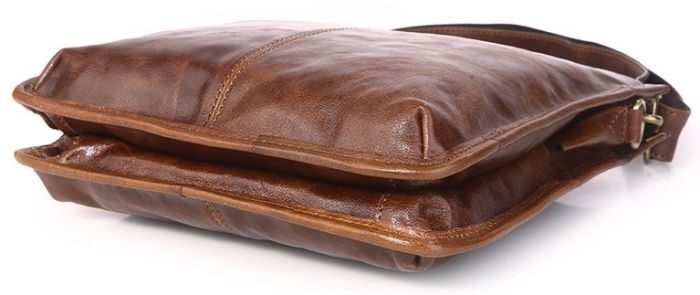 Сумка мужская Vintage 14391 Коричневая