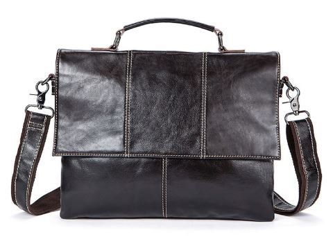 Мужская сумка кожаная Vintage 14854 Коричневая Мужская сумка кожаная Vintage 14854 Коричневая