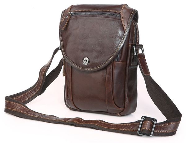 Сумка мужская Vintage 14388 Коричневая Сумка мужская Vintage 14388 Коричневая