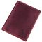 Обложка для автодокументов кожаная GRANDE PELLE 11190 Бордовая