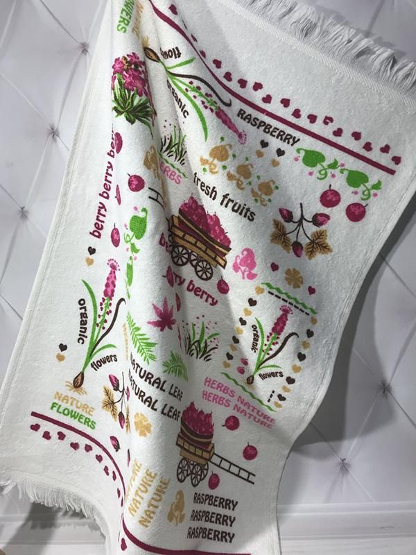 Набор 12 кухонных полотенец By IDO Antalya Fresh Fruits 40х60 махра/велюр