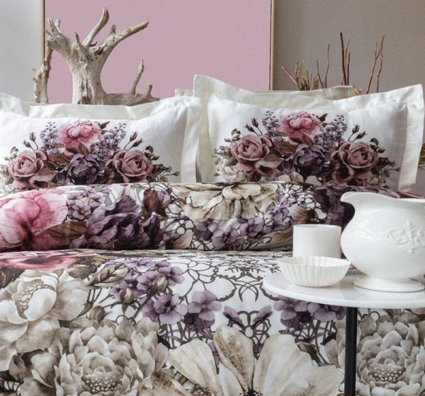 Комплект постельного белья Pupilla "Mary" (евро) сатин 3D