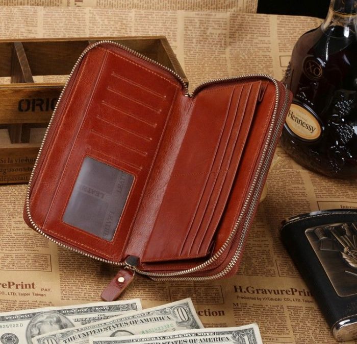 Мужской клатч Vintage 14195 Коричневый