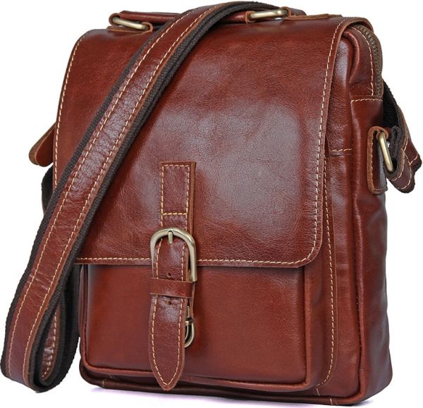 Сумка мужская Vintage 14457 Коричневая Сумка мужская Vintage 14457 Коричневая