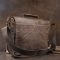 Солидный портфель на плечо Vintage 20119 Коричневый