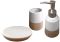 Набор аксессуаров "Rest" для ванной комнаты 3 предмета, керамика