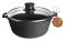 Кастрюля чугунная "Наша Майстерня" 3л со стеклянной крышкой, казан
