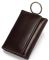 Стильная кожаная ключница Vintage 14931 Коричневая