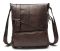 Стильная мужская кожаная сумка Vintage 14847 Коричневая