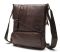 Стильная мужская кожаная сумка Vintage 14847 Коричневая