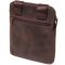 Стильный мужской мессенджер из винтажной кожи Shvigel 11180 Коричневый