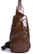 Сумка через плечо мужская Vintage 14839 Коричневая