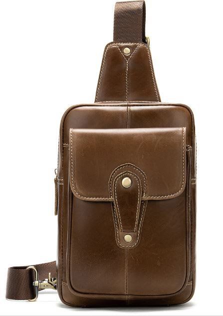 Сумка через плечо мужская Vintage 14856 Коричневая Сумка через плечо мужская Vintage 14856 Коричневая