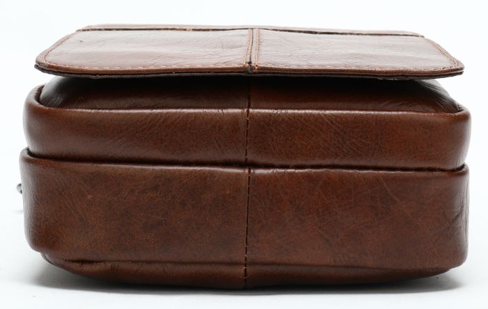 Сумка через плечо мужская Vintage 14898 Коричневая