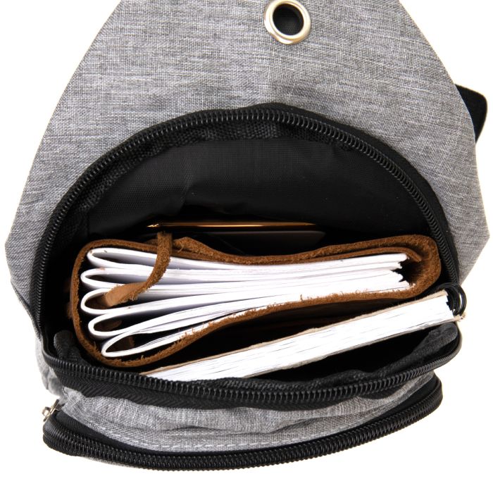 Сумка cross body Vintage 20509 Серая