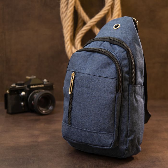 Сумка cross body Vintage 20510 Синяя