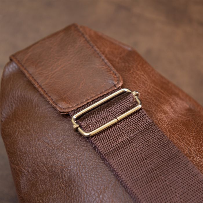 Сумка cross body Vintage 20514 Коричневая