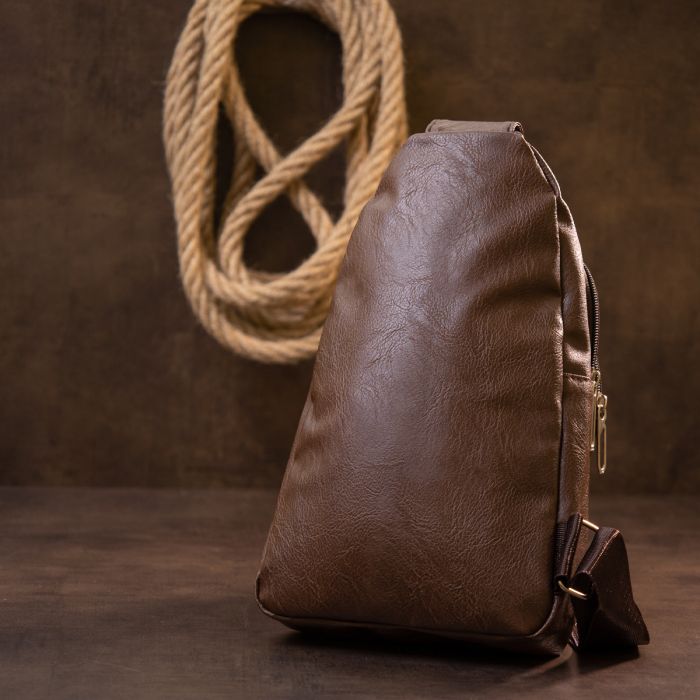 Сумка cross body Vintage 20514 Коричневая