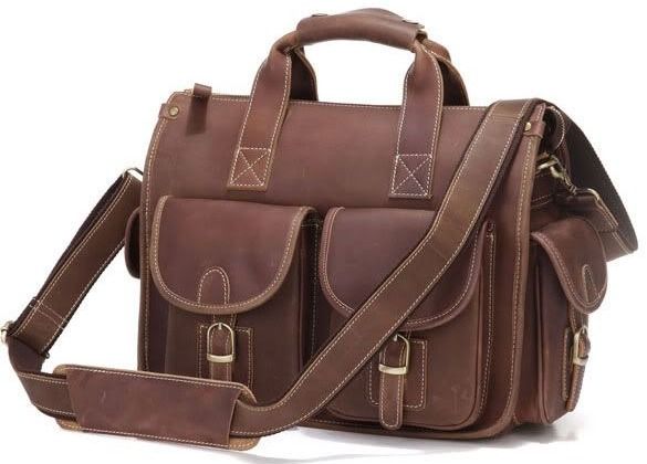 Сумка дорожная Vintage 14140 Коричневая Сумка дорожная Vintage 14140 Коричневая