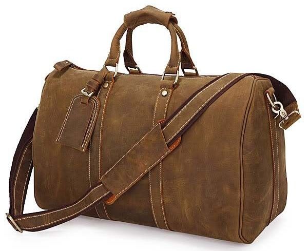 Сумка дорожная Vintage 14050 из винтажной кожи Коричневая Сумка дорожная Vintage 14050 из винтажной кожи Коричневая