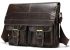 Сумка кожаная Vintage 14671 Коричневая