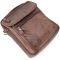 Сумка мужская мессенджер на два отделения Vintage 20441 Коричневая