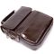 Сумка мужская мессенджер Vintage 20412 Коричневая