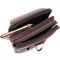 Сумка мужская на пояс на два отделения Vintage 20428 Коричневая