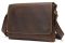 Сумка мужская crazy horse Vintage 14780 Коричневая