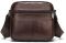 Сумка мужская флотар кожаная Vintage 14988 Коричневая